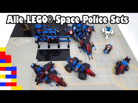 LEGO® Raumfahrt/Space - ALLE Space Police Sets [Theme]
