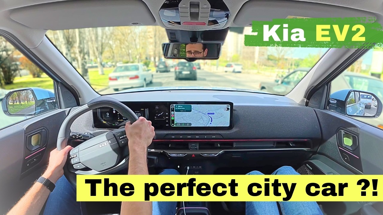 City & highway Driving of the 2026 KIA EV2