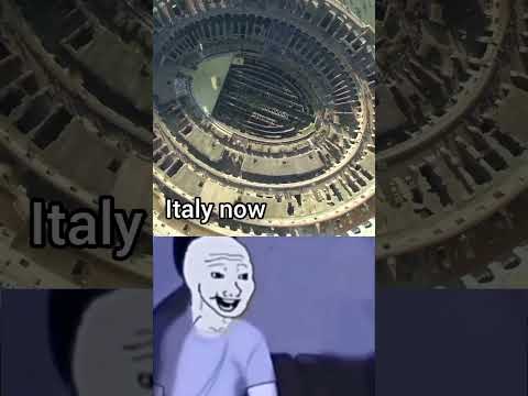 Italy now vs Italy in 1940 - Mussolini