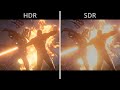 Avengers Endgame HDR vs SDR Comparison