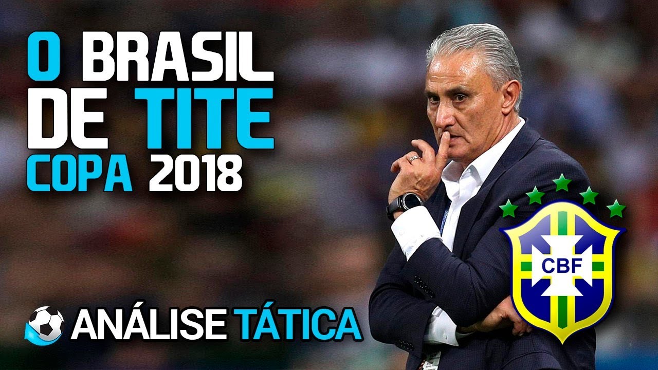 Brasil de Tite na Copa 2018 ★ Análise Tática Futebol