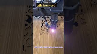 MÁY CẮT LASER CO2 CNC IRONWOOD CẮT VÁN GỖ CÔNG NGHIỆP LÀM VÁCH TRANG TRÍ