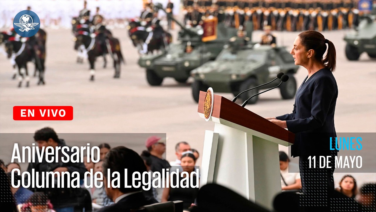 Sheinbaum encabeza el 106 Aniversario de la Columna de la Legalidad en CDMX