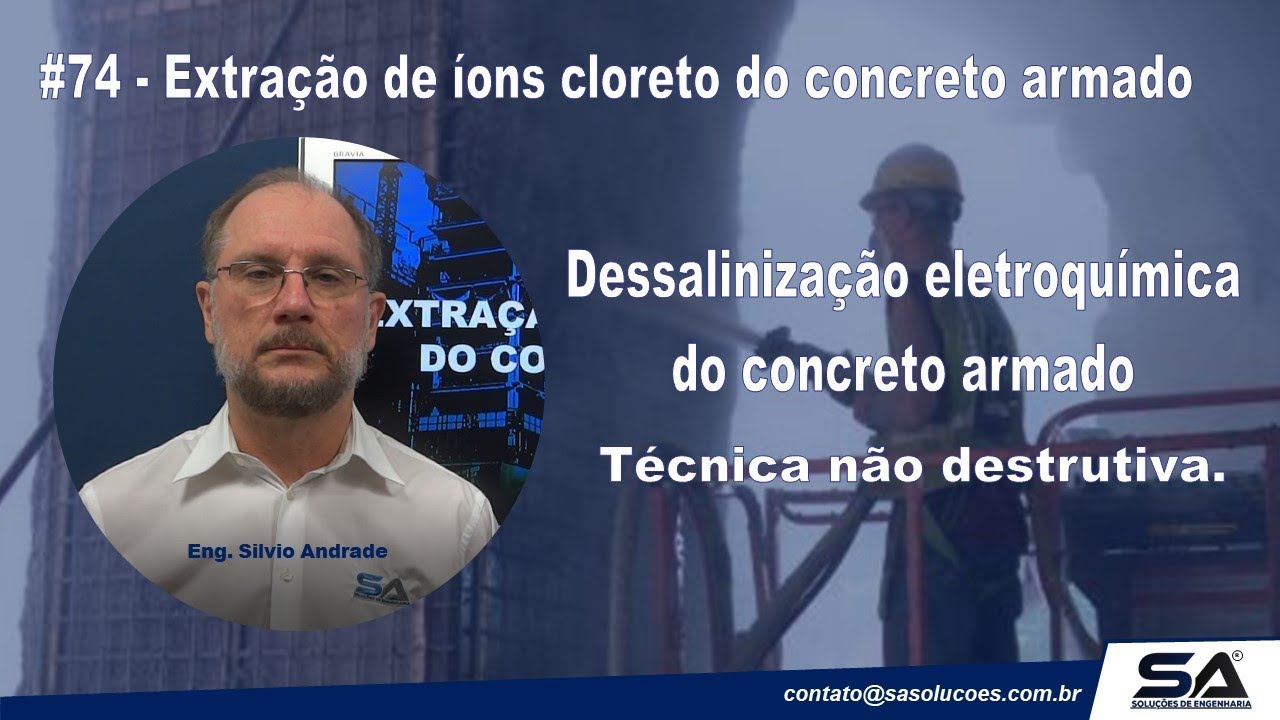 Extração de Íons cloretos do concreto armado