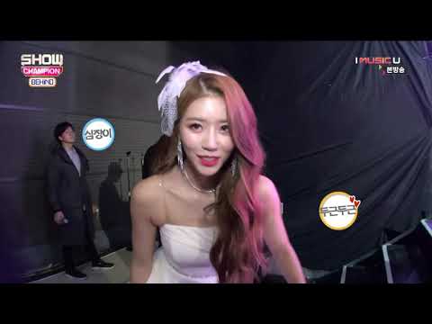 [러블리즈 Cut]181211 MBC Music 쇼챔비하인드 E117회