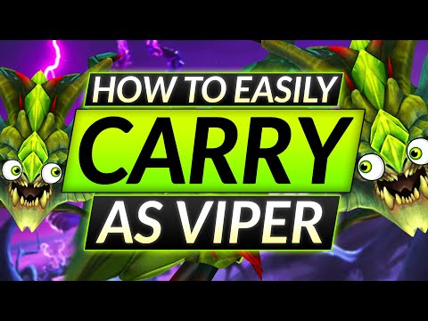 EASIEST WAY to  HARD CARRY as VIPER - INSANE Tips for EVERYONE - Dota 2 Guide