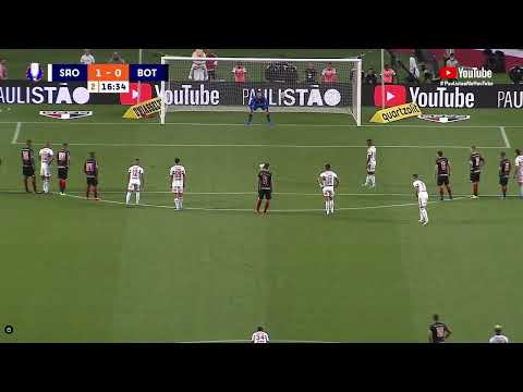 PENALTI PERDIDO POR NIKAO. SÃO PAULO 1 x 0 BOTAFOGO-SP