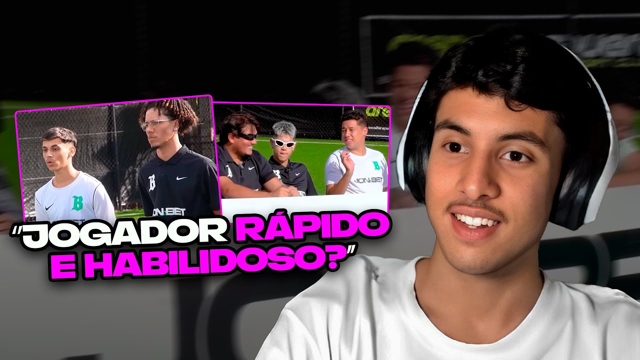 REACT DO RENATINHO: @Banheiristas - QUEM É O JOGADOR DE FUTEBOL?