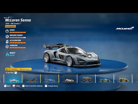 HOT WHEELS UNLEASHED™ - Mclaren Senna Gameplay (Fully Upgraded)