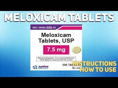 Meloxicam tablets, strength: 15mg