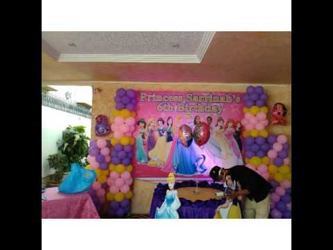 Shahbaz theatre birthday party picess theme call now 03332421828