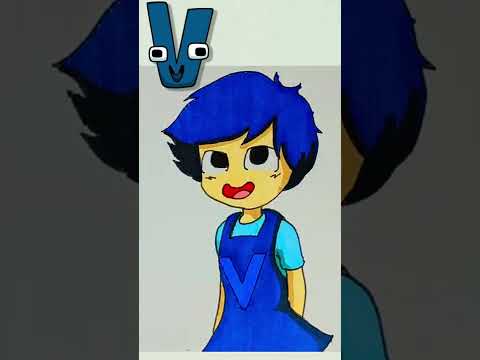 Drawing Alphabet Lore in Real Life / Humanized Alphabet Lore/QRSTUVWX #alphabetlore #drawing