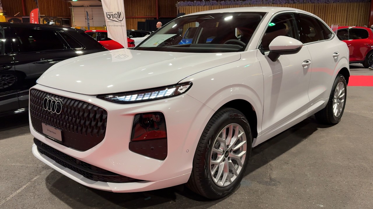 New AUDI Q3 SPORTBACK 2026 - sporty SUV in details (without S Line)
