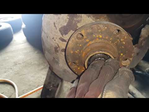 ЗАМЕНА ЗАДНЕГО ПОДШИПНИКА на AUDI A6 C4