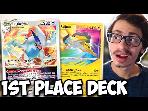 1st Place Arlington Regionals WINNING Lugia VSTAR Deck!