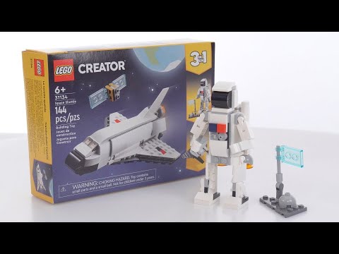 LEGO Creator 3-in-1 Astronaut: Space Shuttle 31134 B model! Nice try, but meh?