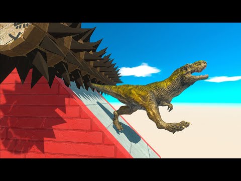 GIANT TRAP SPIKES Who Can Survive? ► Animal Revolt Battle Simulator