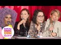 The Simpsons with Raja, Yeardley Smith, Tress MacNeille, Carolyn Omine at RuPaul's DragCon 2018: LA