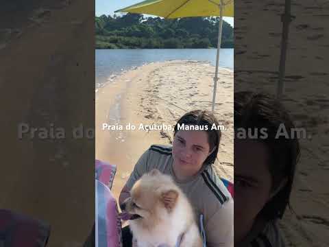 Praia do Açutuba. Amazonas Manaus