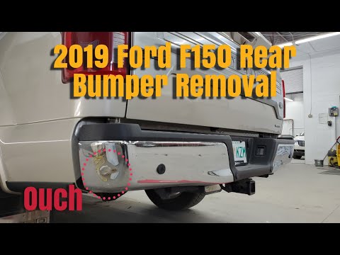 Rear Bumper Removal 2019 Ford F150