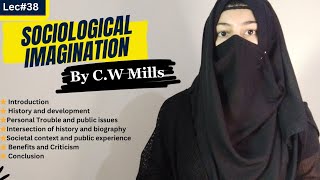 Sociological Imagination by CW Mills in Urdu/Hindi Sociology || Personal troubles and public issues