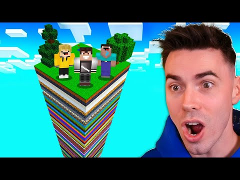 Minecraft Ale ŚWIAT MA 100 LOSOWYCH WARSTW!