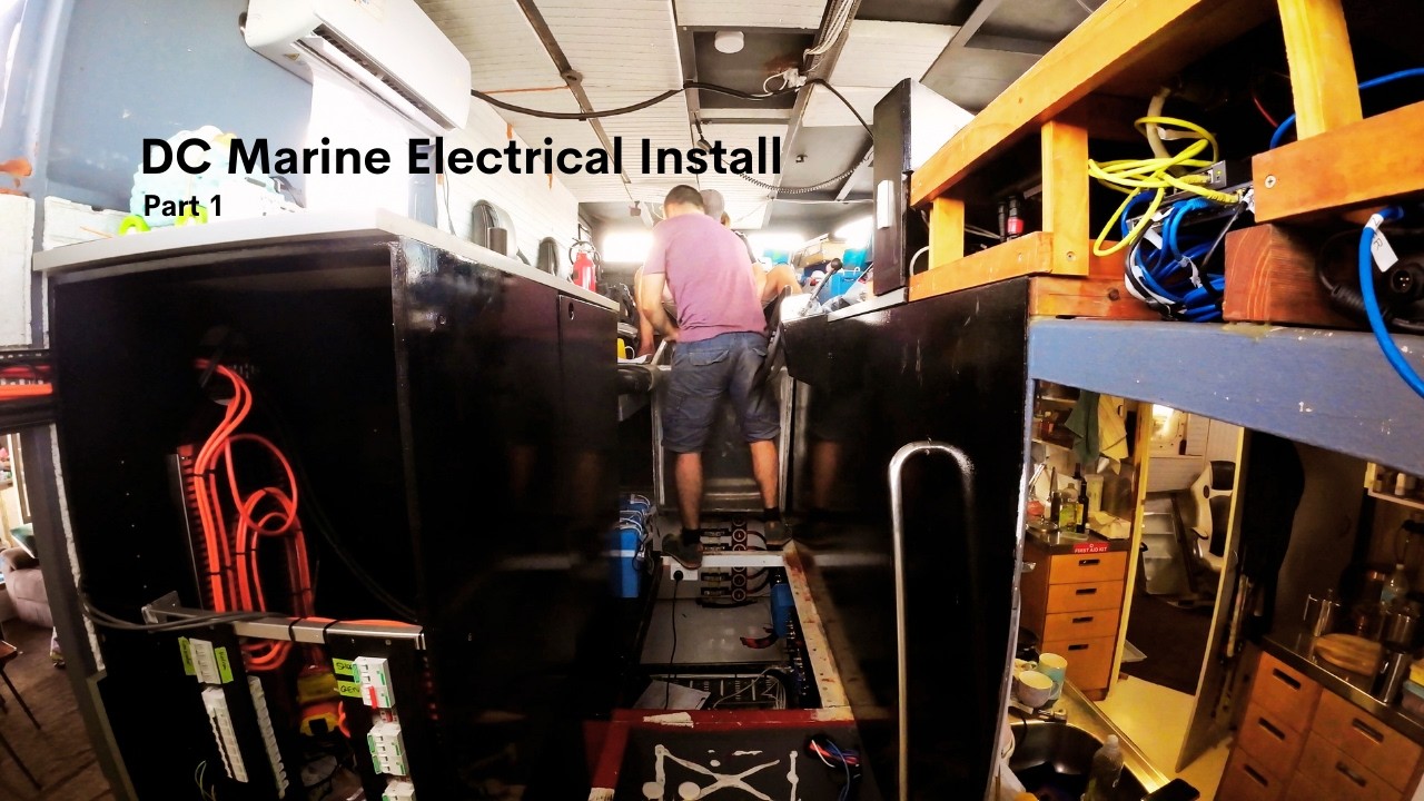 DC Marine Electrical Install (part 1) - Project Brupeg Ep.365