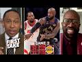FIRST TAKE | LeBron need broom - Kenny Smith & Stephen A. credits Lakers will sweep Durant's Rockets