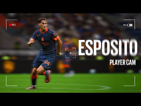 FIRST START AT SAN SIRO AND ALREADY MAKING AN IMPACT 🔥 | PIO ESPOSITO vs SASSUOLO | PLAYER CAM 📹