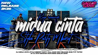 Download lagu DJ MIDUA CINTA || STYLE PARTY MBEROT FULL BASS TERBARU || COCOK BUAT KARNAVAL 2026 •DJ RIYO REMIXER  mp3