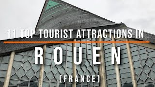 11 Top Tourist Attractions in Rouen, France | Travel Video | Travel Guide | SKY Travel