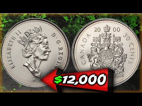 Top 5 Most Valuable Canadian Half Dollars - Rare Canadian Coins Worth Money!!