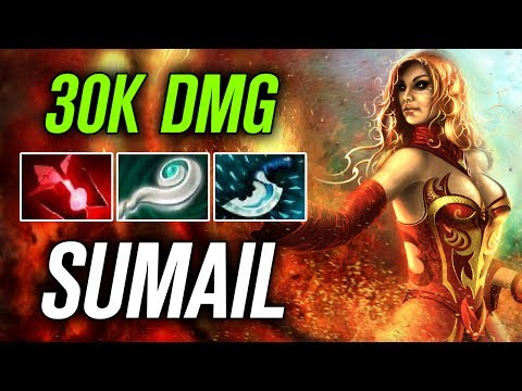 EG SumaiL • Lina • 30K DMG — Pro MMR