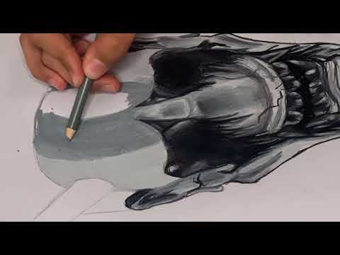 Ghost-wire drawing art (insane)