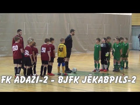 FK ĀDAŽI-2 - BJFK JĒKABPILS-2 SALASPILS KAUSS 2008 GADA ZĒNI 27.12.2018