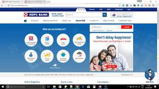 How to Reset your HDFC Netbanking password