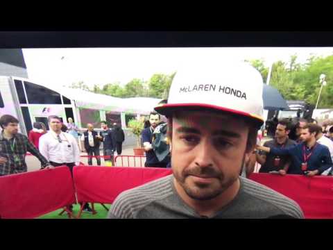 Fernando Alonso Spanish GP interview F1 VS Indy cars comparison