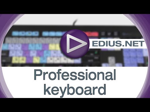 EDIUS.NET Podcast - Professional Keyboard