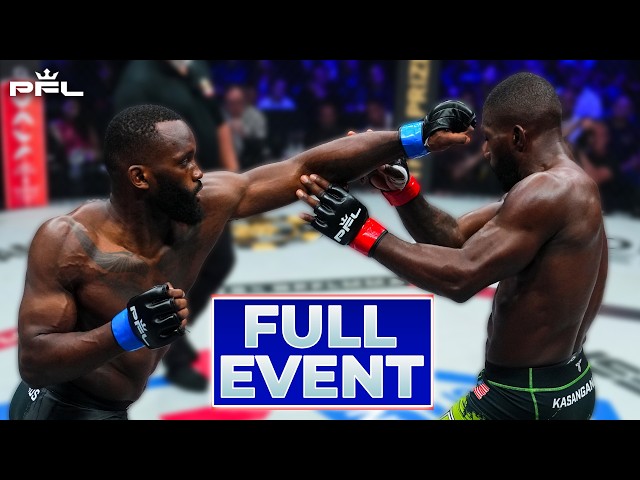 PFL 3 2025 Full Main Card: Edwards vs. Kasanganay & All Finishes