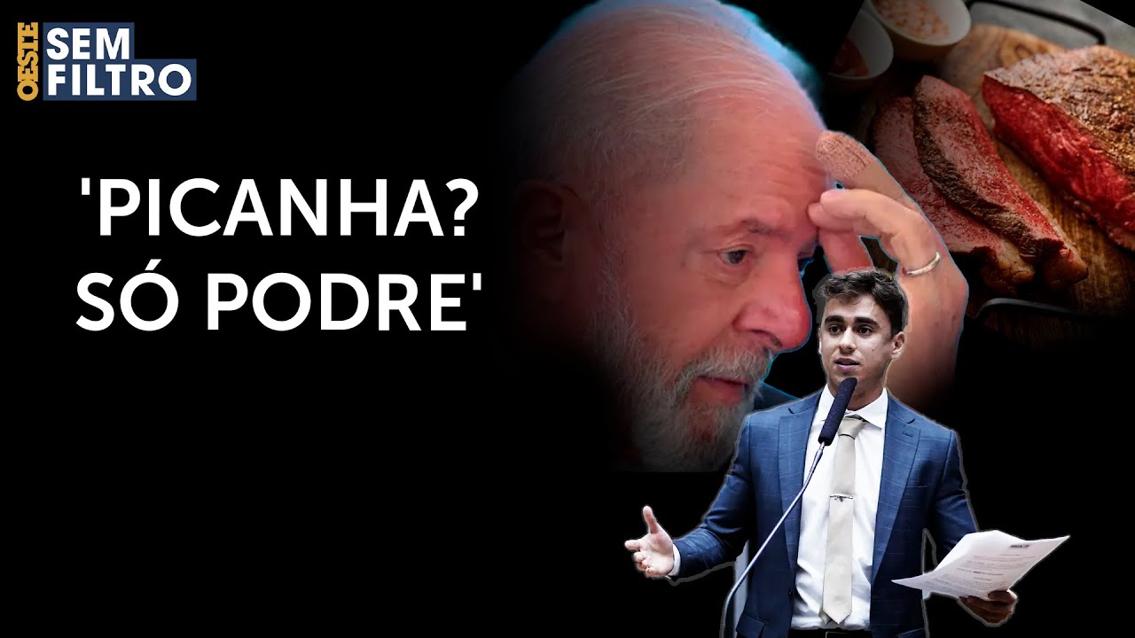 Nikolas ironiza recuo de Lula sobre alterar validade de alimentos: 'A picanha, se vier, será podre'