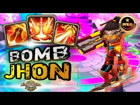 BOMBER TEAM TO DESTROY ALL ENEMIES IN RTA SUMMONERS WAR