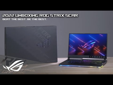 Unboxing the ROG Strix SCAR 15 (2022) | ROG