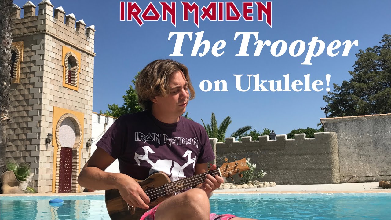 IRON MAIDEN - The Trooper (Acoustic) UKULELE Cover by Thomas Zwijsen - Nylon Maiden - YouTube