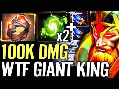 🔥 100.000 DMG WTF Giant Immortal Wraith King — Refresher + Aghanim 4x REINCARNATION Dota 2 Pro