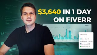I Made $3,640 on Fiverr in 1 DAY