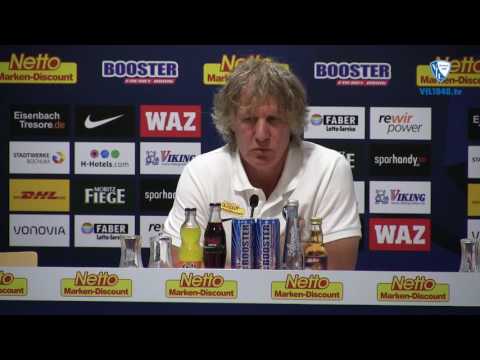 Die Pressekonferenz vor der Partie FC-Astoria Walldorf - VfL Bochum 1848