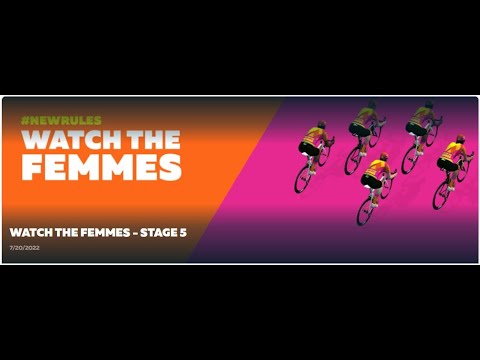 Zwift - Group Ride: Watch the Femmes - Stage 5 on Douce France in France