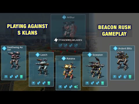 War Robots: Scorpion Ao Jun Ravana Blitz Leech Beacon Rush Gameplay