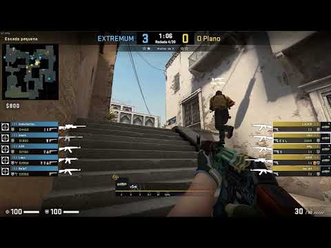 Pov vsm (30/16) CS GO DEMO - DUST2 - 14 O PLANO VS 16 EXTREMUM (cs_summit 8 - 28/05/2021)