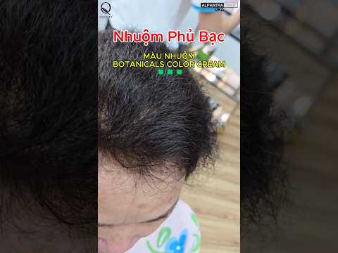 Tập 95: Nhuộm Phủ Bạc với MÀU NHUỘM BOTANICALS COLOR CREAM I Phong Edu